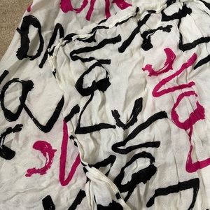Kate spade infinity Love scarf
